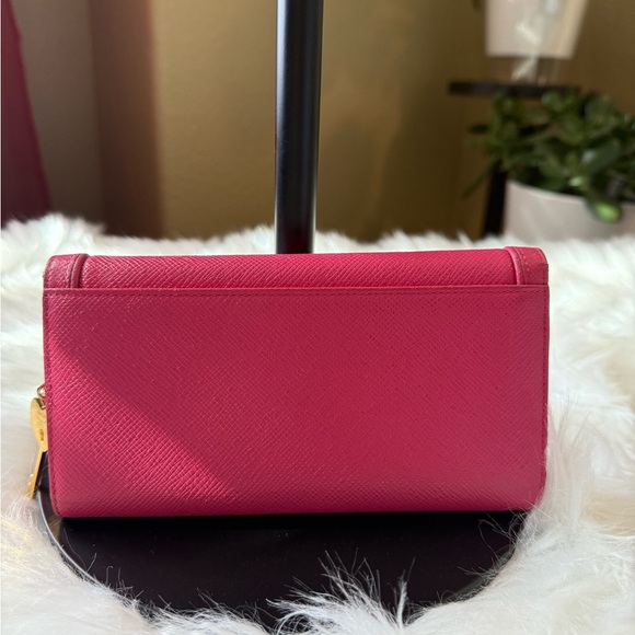 MCM Pink Leather Women's trifold long wallet - Picture 7 of 11
